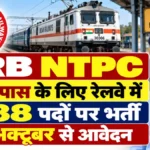 RRB NTPC 10+2 Recruitment 2026